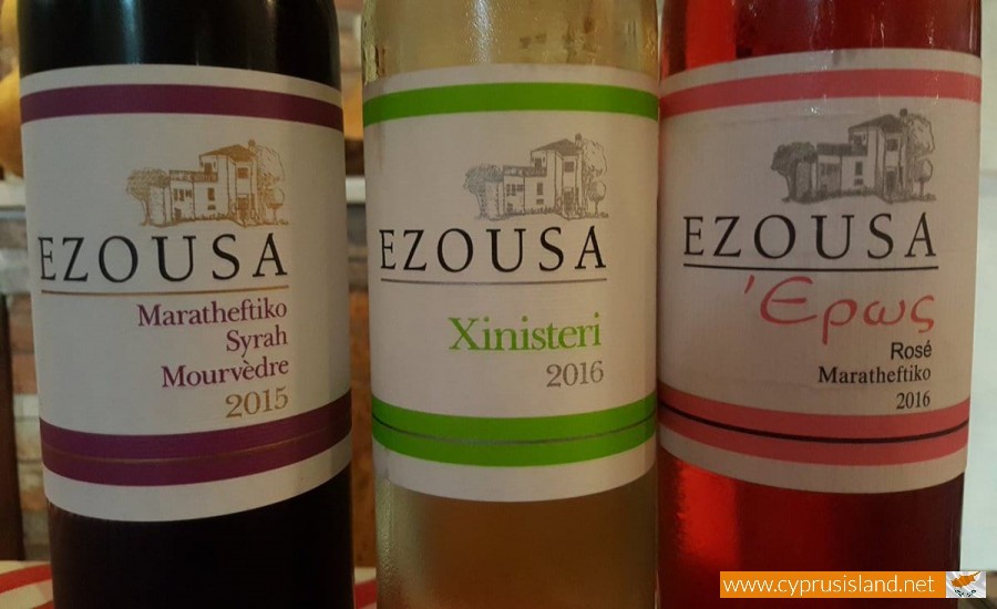 ezousa winery paphos