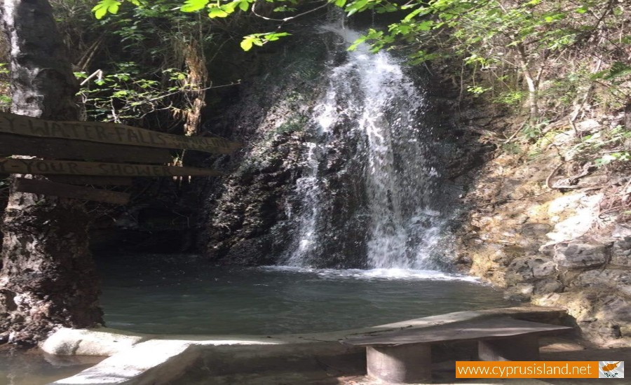 Green Valley waterfalls, Limassol, Cyprus