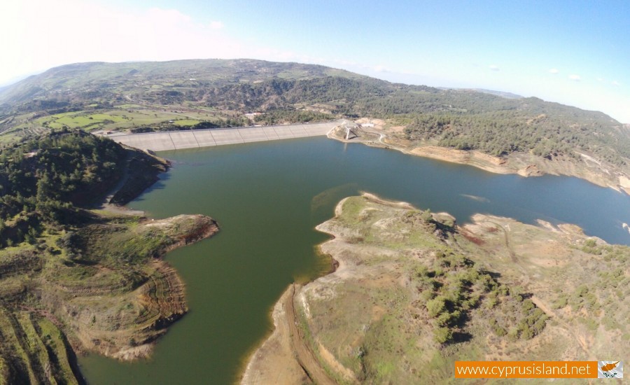 Kannaviou Dam Aerial view