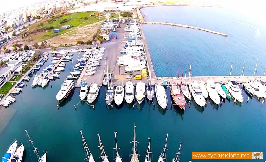 marina in larnaca