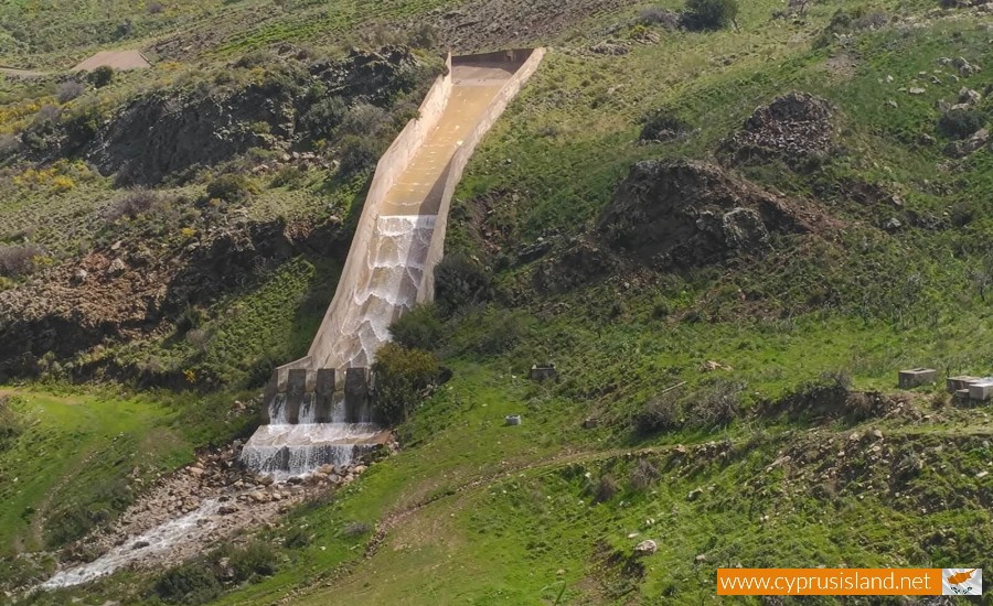 Mavrokolympos Dam Overflowing 4