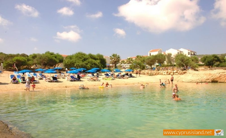 Mimosa beach, Famagusta, Cyprus