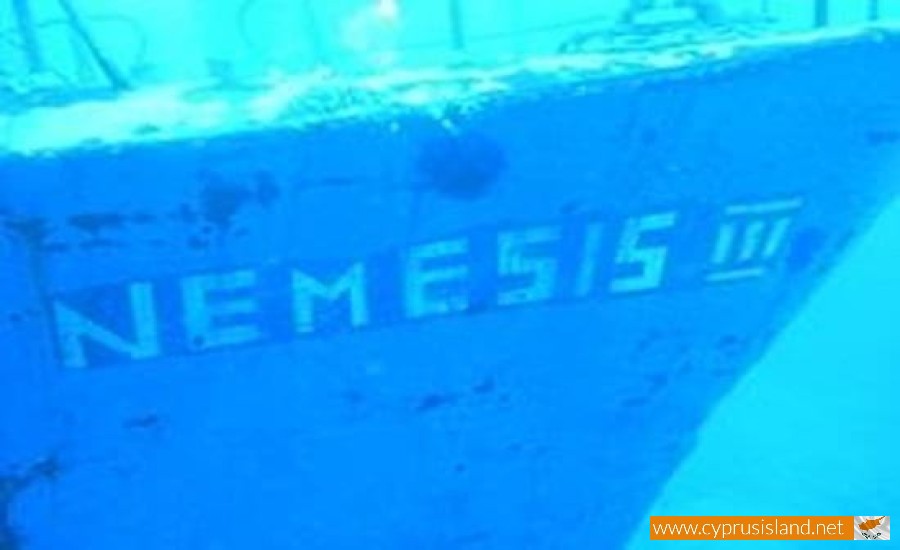Nemesis III Shipwreck, Famagusta, Cyprus