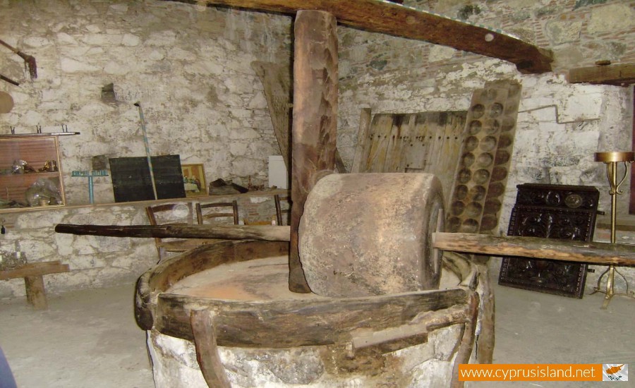 The Olive-mill of the Church of Agios Ioannis Prodromos - Agros Village, Limassol, Cyprus