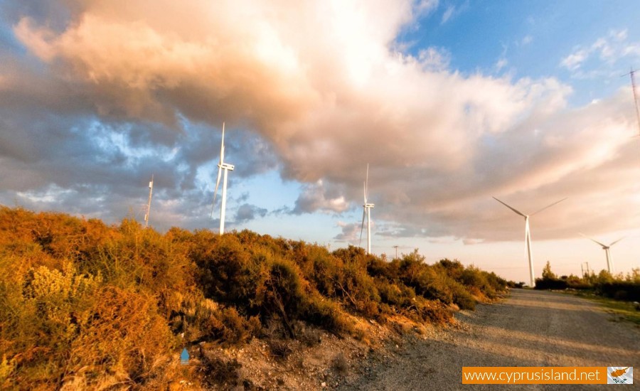 Oreites Wind Farm - Archimandrita Village, Paphos, Cyprus