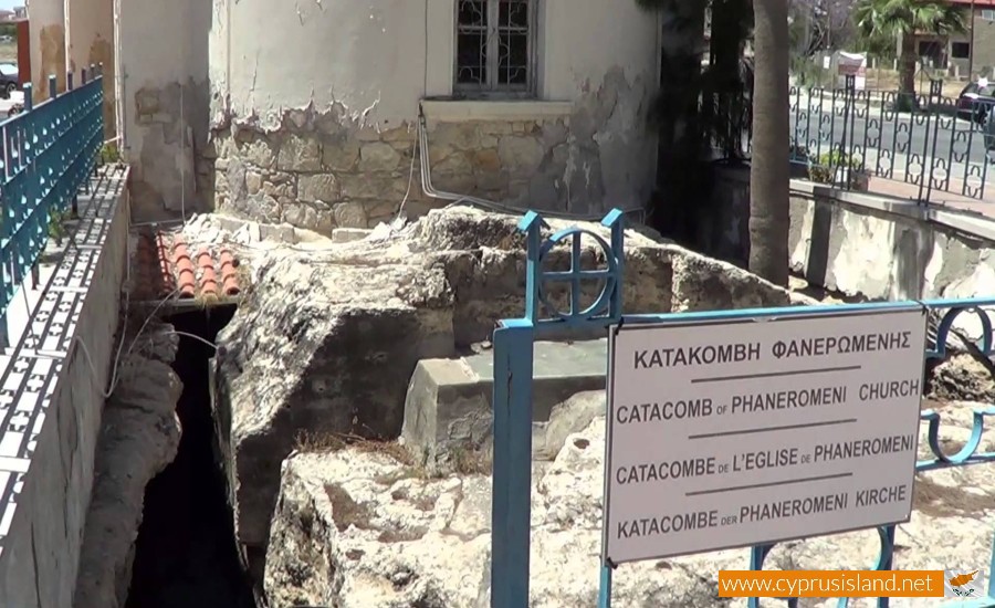 Panagia Faneromeni Catacomb, Larnaca, Cyprus