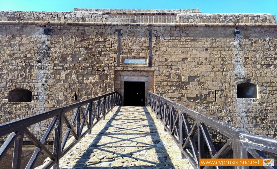 Paphos Castle entrance