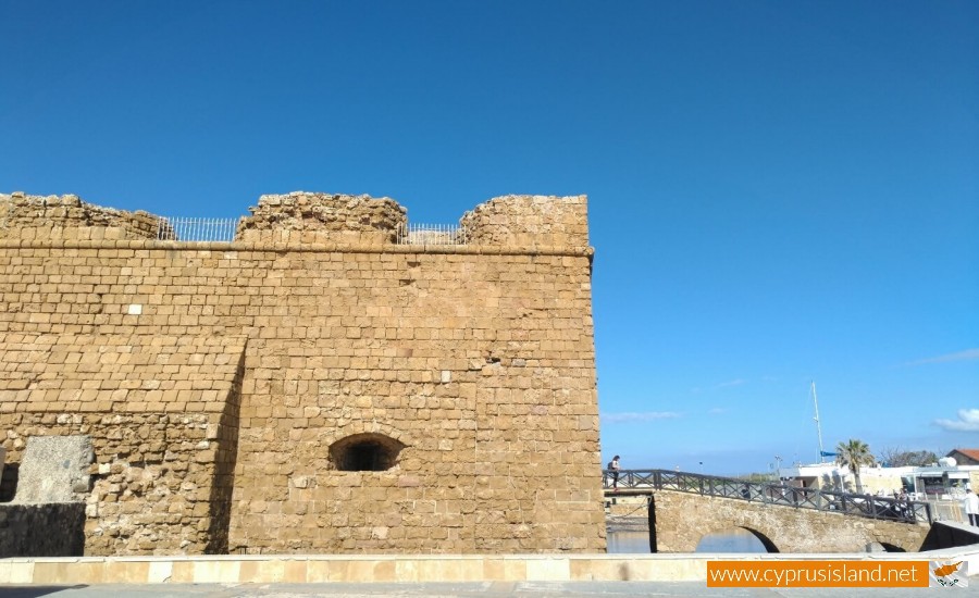 Paphos Castle side view