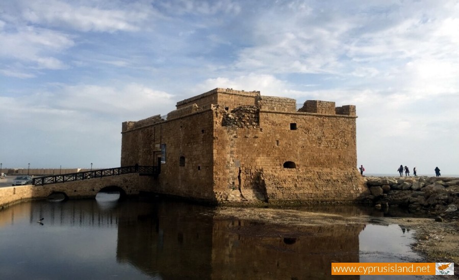 Paphos Castle side view