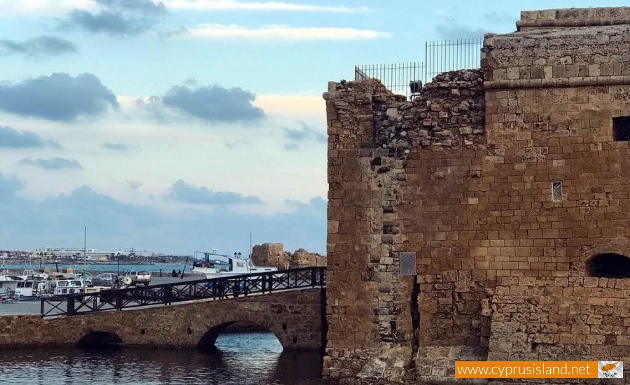 Paphos Castle side view