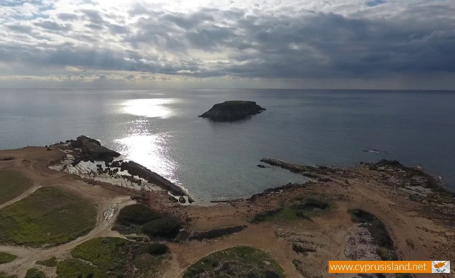 Agios Georgios Peyia (Saint George) Archaeological Site, Paphos, Cyprus