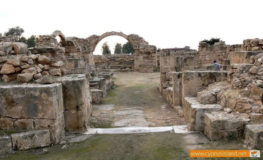 Saranta kolones (Forty columns) - Paphos, Cyprus