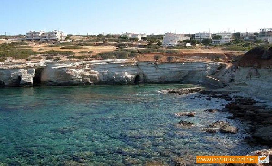 Sea Caves in Peyia, Paphos, Cyprus