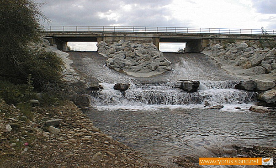 Serrachis River, Nicosia, Cyprus