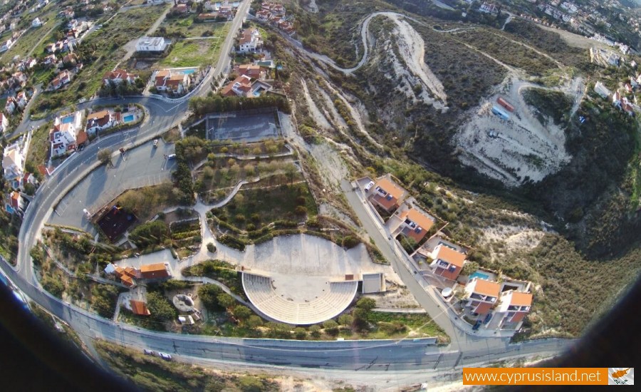 Tala Ampitheatre aerial view