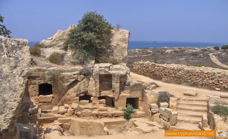 Tombs of the Kings Paphos Cyprus Island