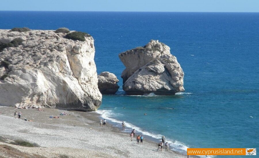 Petra tou Romiou beach