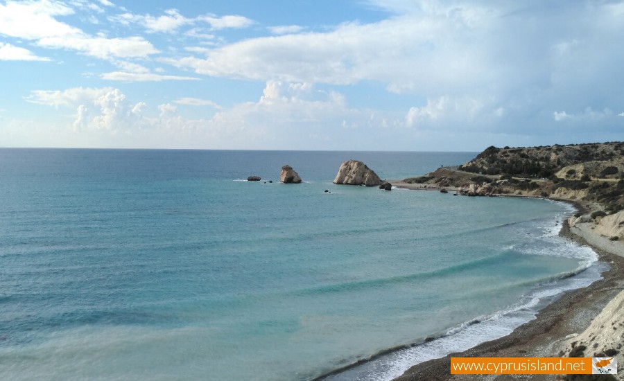 Petra tou Romiou from far away 2