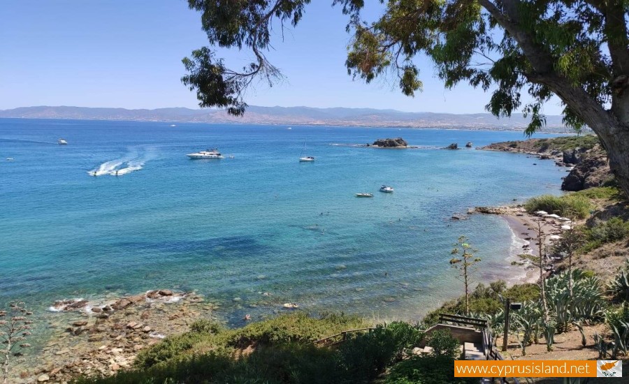 Baths of Aphrodite Beach, Paphos, Cyprus