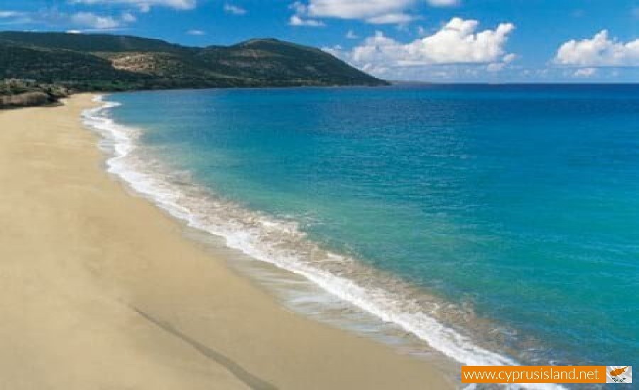 Latsi beach Cyprus Island