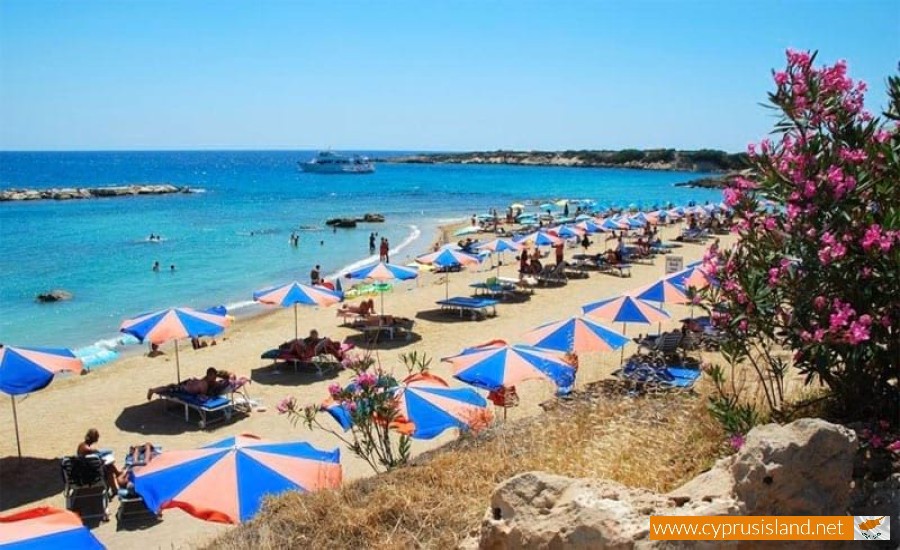 Laourou beach, Paphos, Cyprus