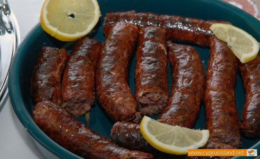 Pastourma Sausages, Cyprus