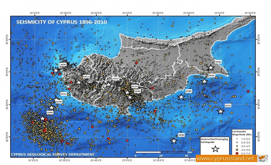 cyprus earthquakes