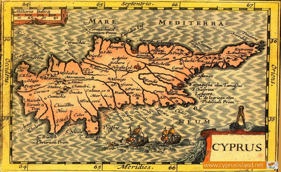 cyprus map old