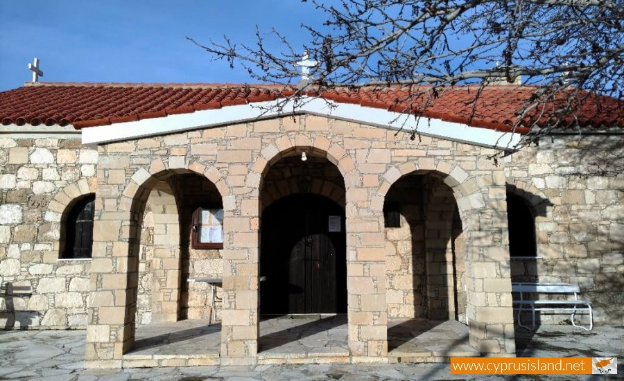Agia Marina Church entrance