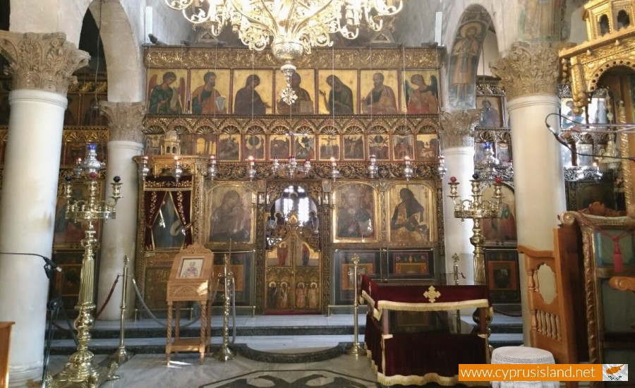 Agios Neophytos Monastery interior