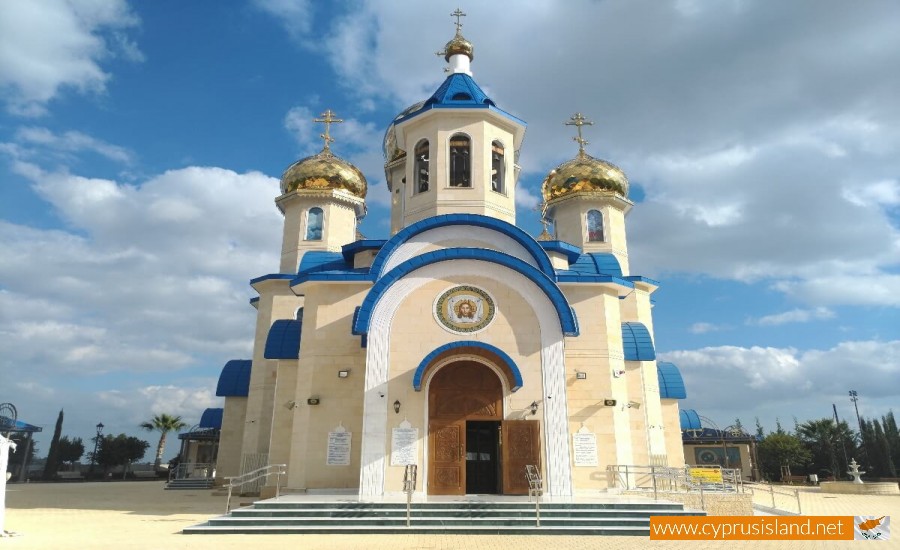 Apostolou Andrea Russian Church front view