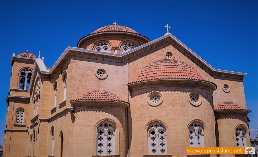 Panagia Chryseleousa Church, Athienou, Larnaca, Cyprus