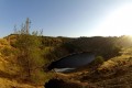 Kokkinopezoula - Mitsero Red Lake, Nicosia, Cyprus