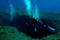 Manijin island diving site, Paphos, Cyprus