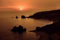 Sunset in Petra tou Romiou