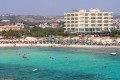 Sandy bay beach, Famagusta, Cyprus