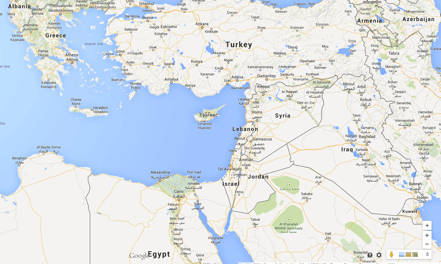 Map Of Cyprus And Surrounding Countries Where Is Cyprus? | Cyprus Location | Cyprus Island